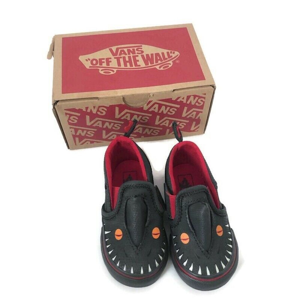 Vans ASHER V Vansosaur Toddler Shoes Size 5